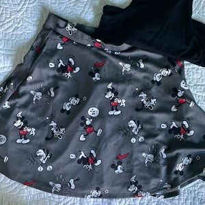 Torrid x Disney Mickey Mouse Skater Skirt